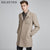 SELECTED Men's Woolen Mid-length Stylish Casual Wool Coat S|419427559