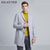 SELECTED Men's Woolen Mid-length Stylish Casual Wool Coat S|419427559