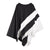 [EAM] High Elastic Waist Black White Pleated Irregular Half-body Skirt Women Fashion Tide New Spring Summer 2020 1S88101