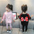 Minnie Children Clothing For Kids Girls Sport Suit Children's Wear Cotton Casual Tracksuits Cotton Long sleeve spring autumn