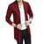 2020 new casual long-sleeved knitted cardigan men's solid color coat slim fit down jacket